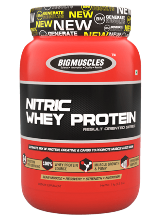 Big Muscle 100% Nitric Whey Protein 1 kg